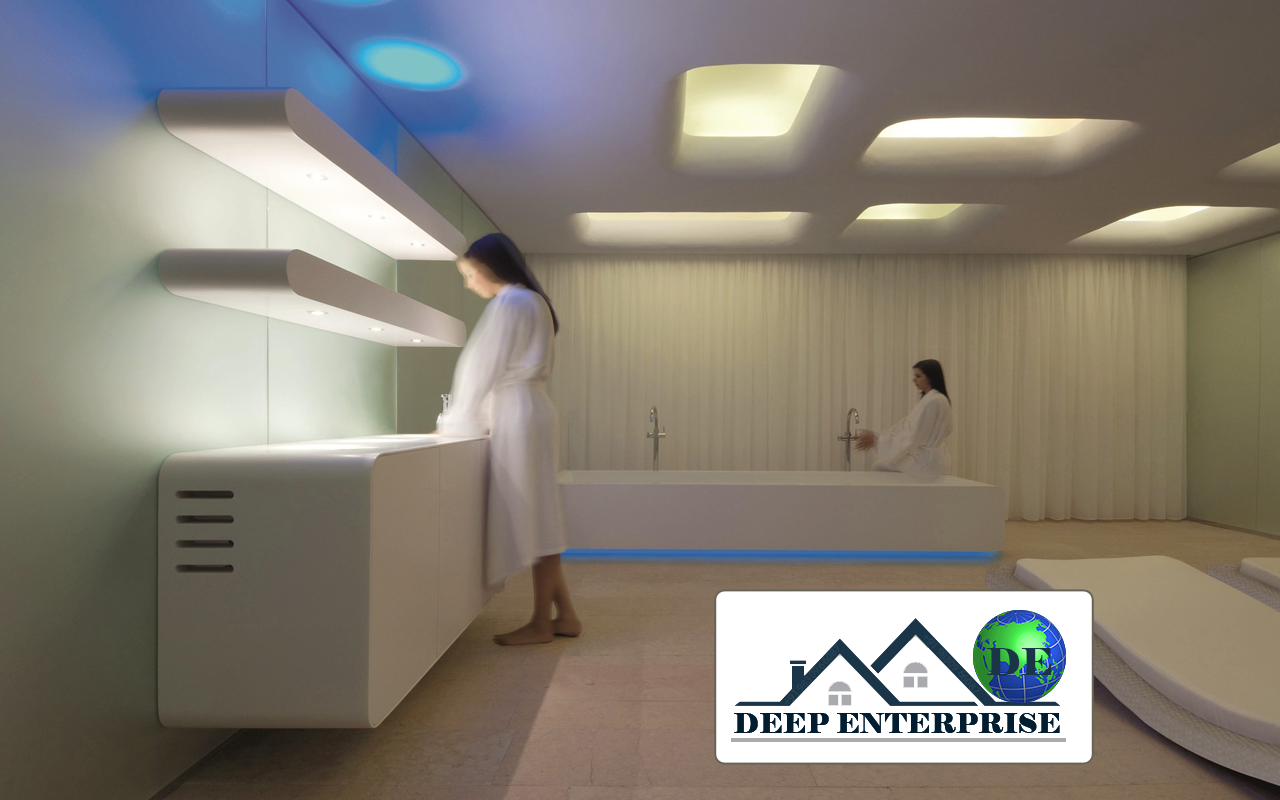 Spa Salon False Ceiling, Deep Enterprise, Spa Salon False Ceiling Contractor,