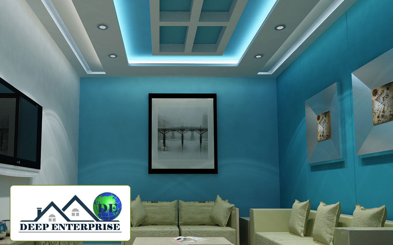 residential false ceiling design, Deep Enterprise, residential false ceiling contractor in kolkata