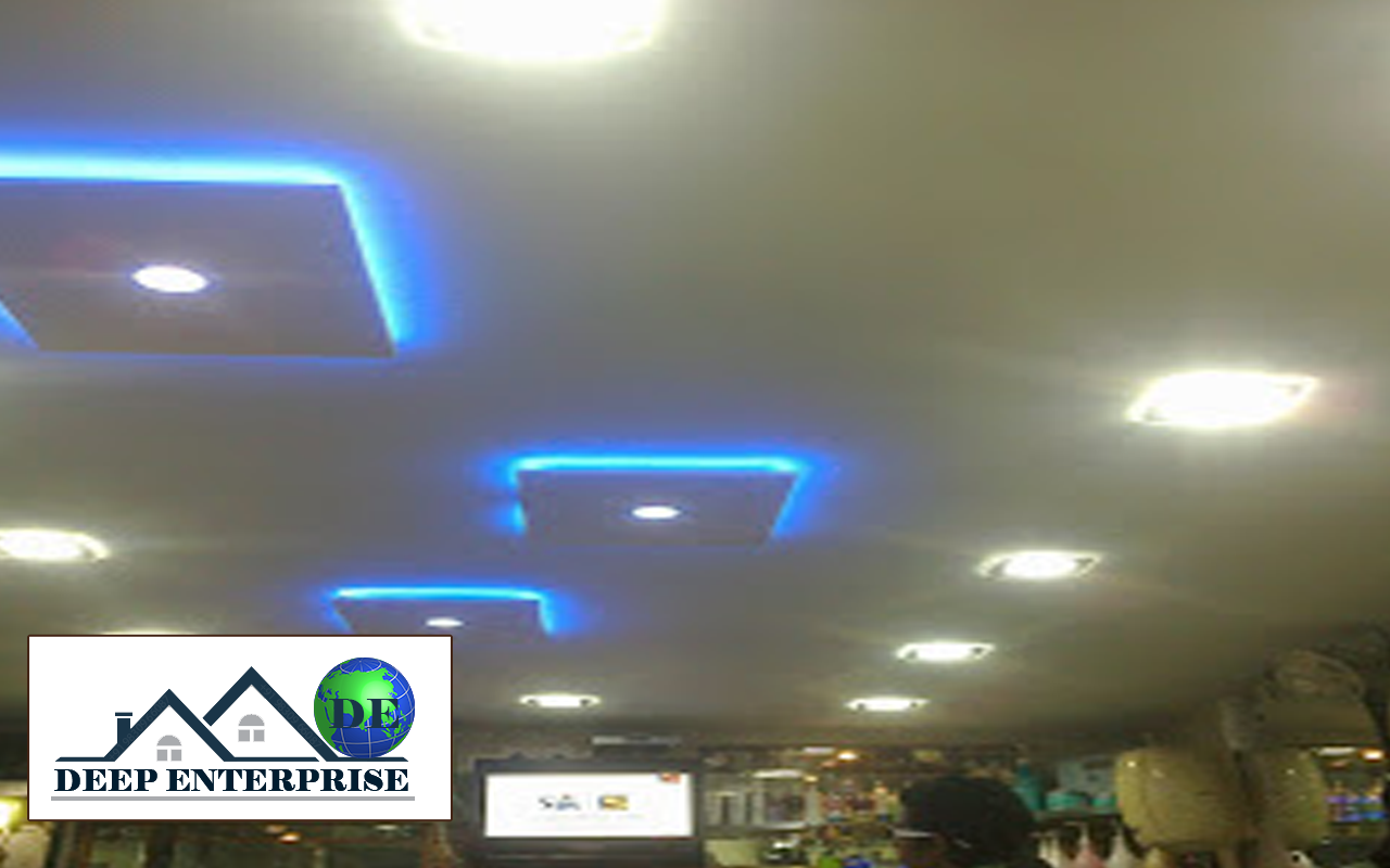 office false ceiling design, Deep Enterprise, office false ceiling contractor in kolkata, office false ceiling decoration