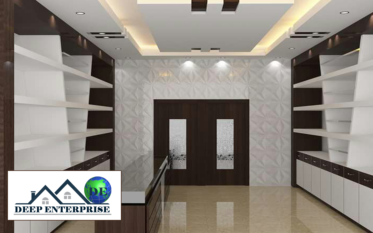 office false ceiling design, Deep Enterprise, office false ceiling contractor in kolkata, office false ceiling decoration