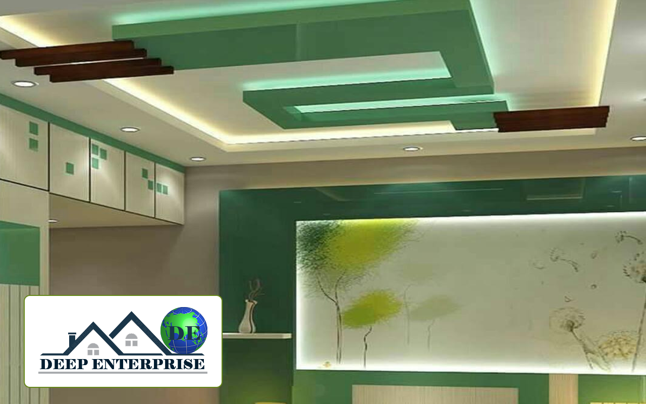 showroom false ceiling design, Deep Enterprise, showroom false ceiling contractor in kolkata,